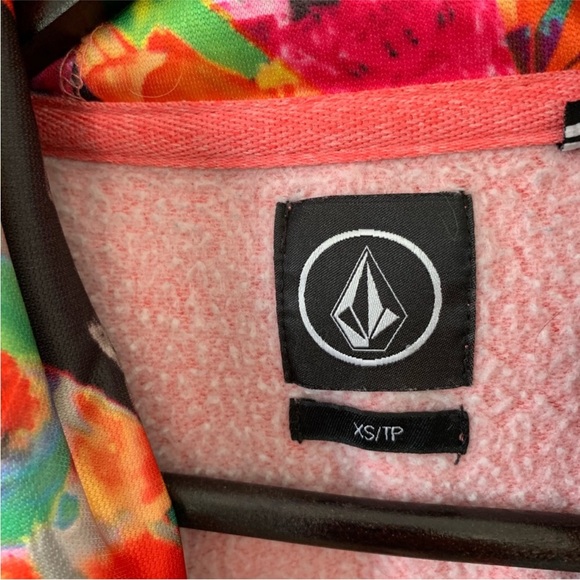 VOLCOM | Pink Women Hoodie | XS - Picture 5 of 9